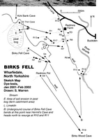 Descent 166 Birks Fell Water Tracing